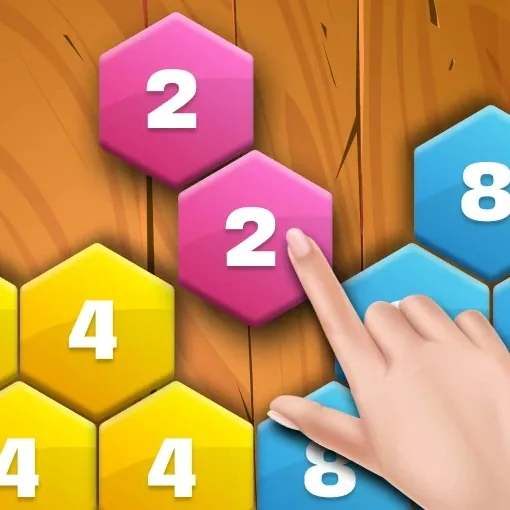 Hexagons: Three in Row