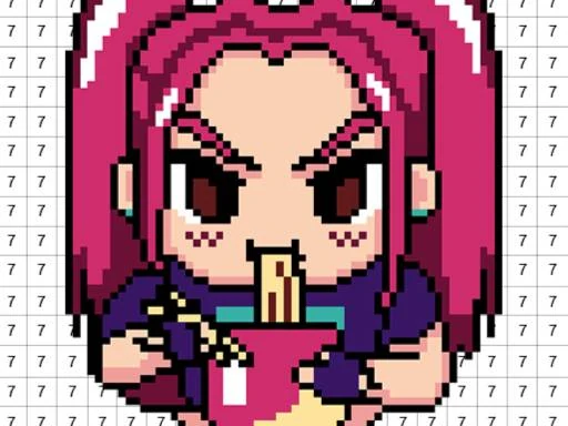 Pixel Number - DIY Coloring